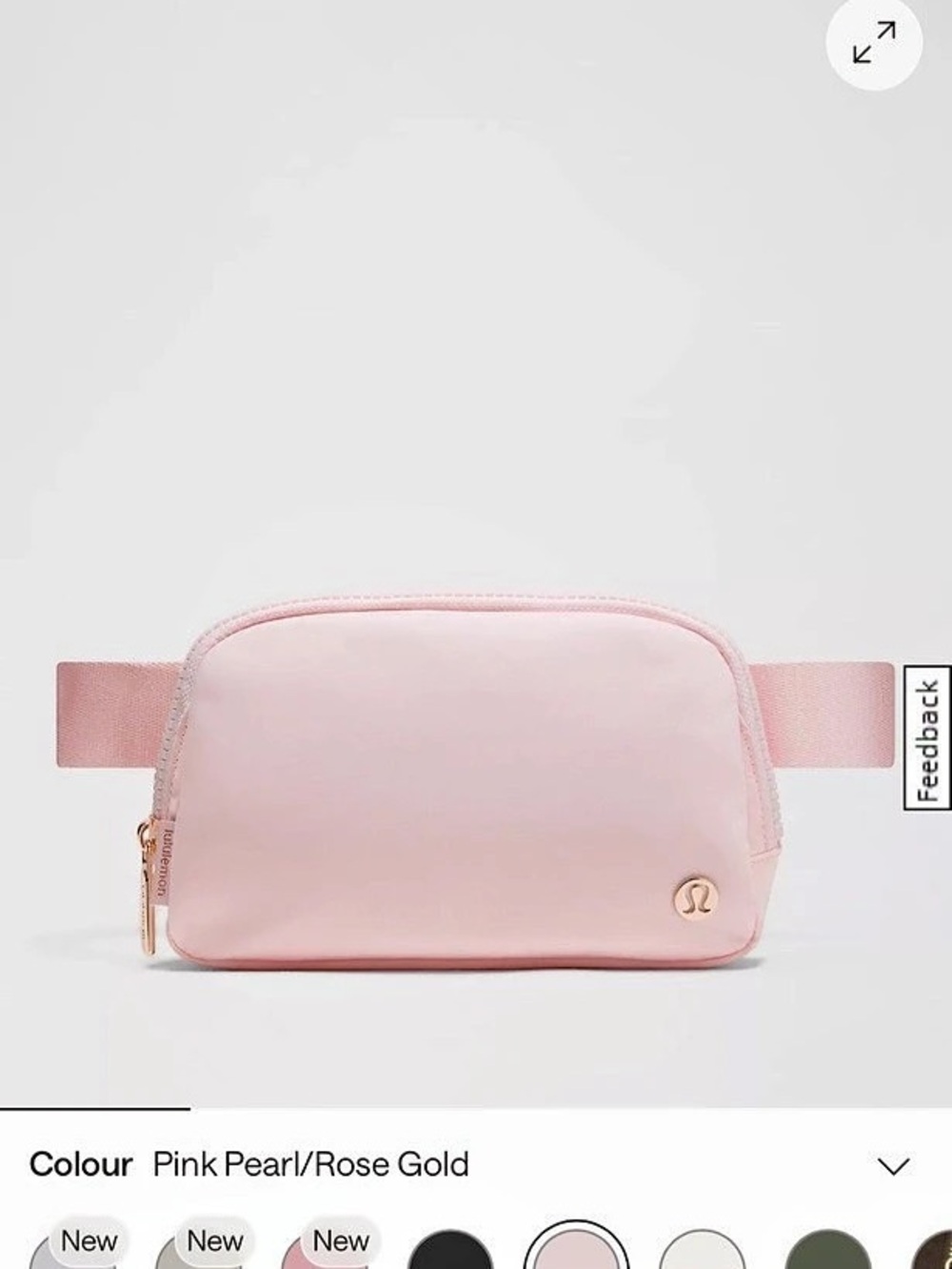 lululemon Everywhere Belt Bag 1L Pink